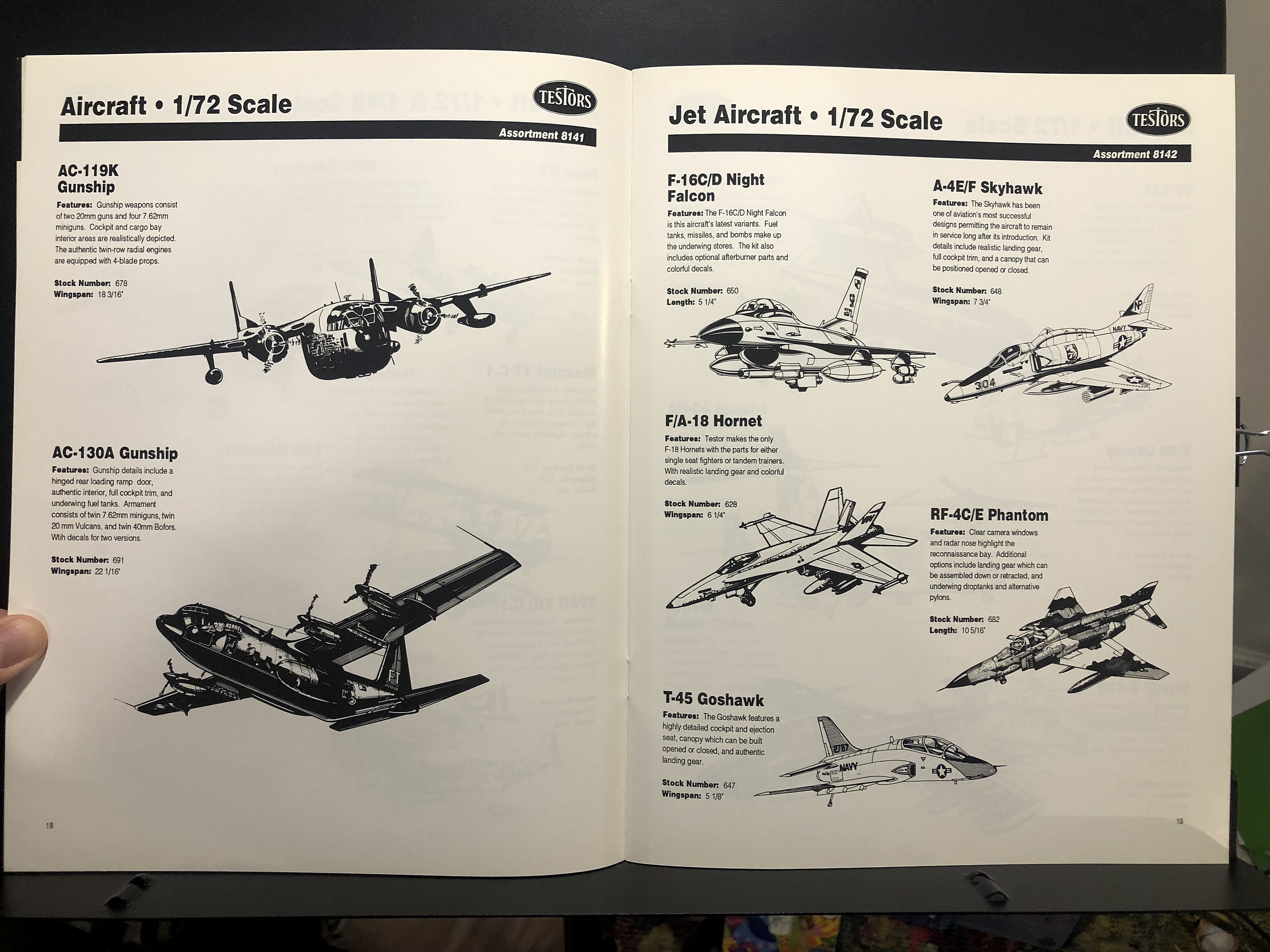 Testors, 1992 1993 Hobby Catalog Parry Game Preserve