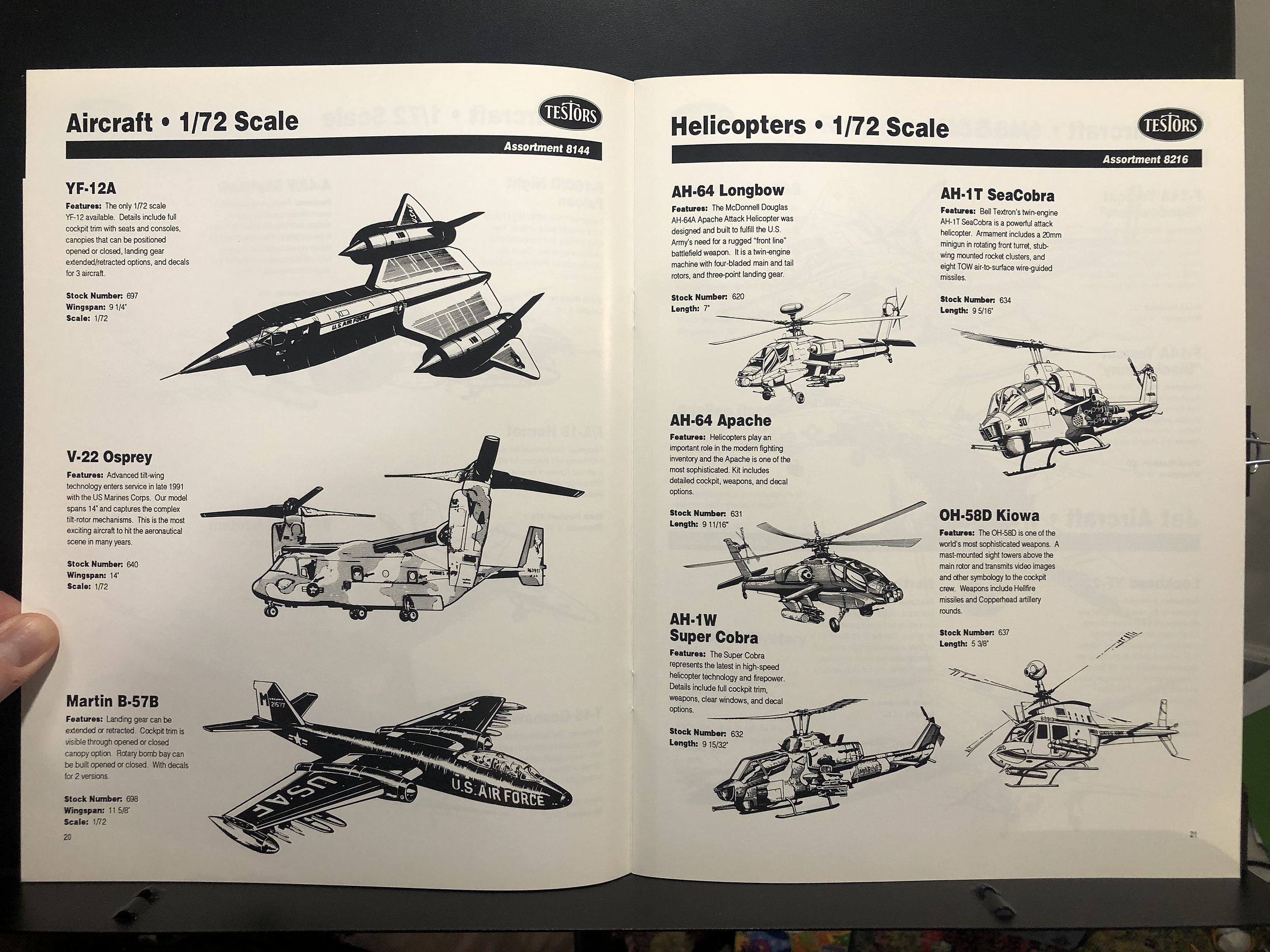 Testors, 1992 1993 Hobby Catalog Parry Game Preserve