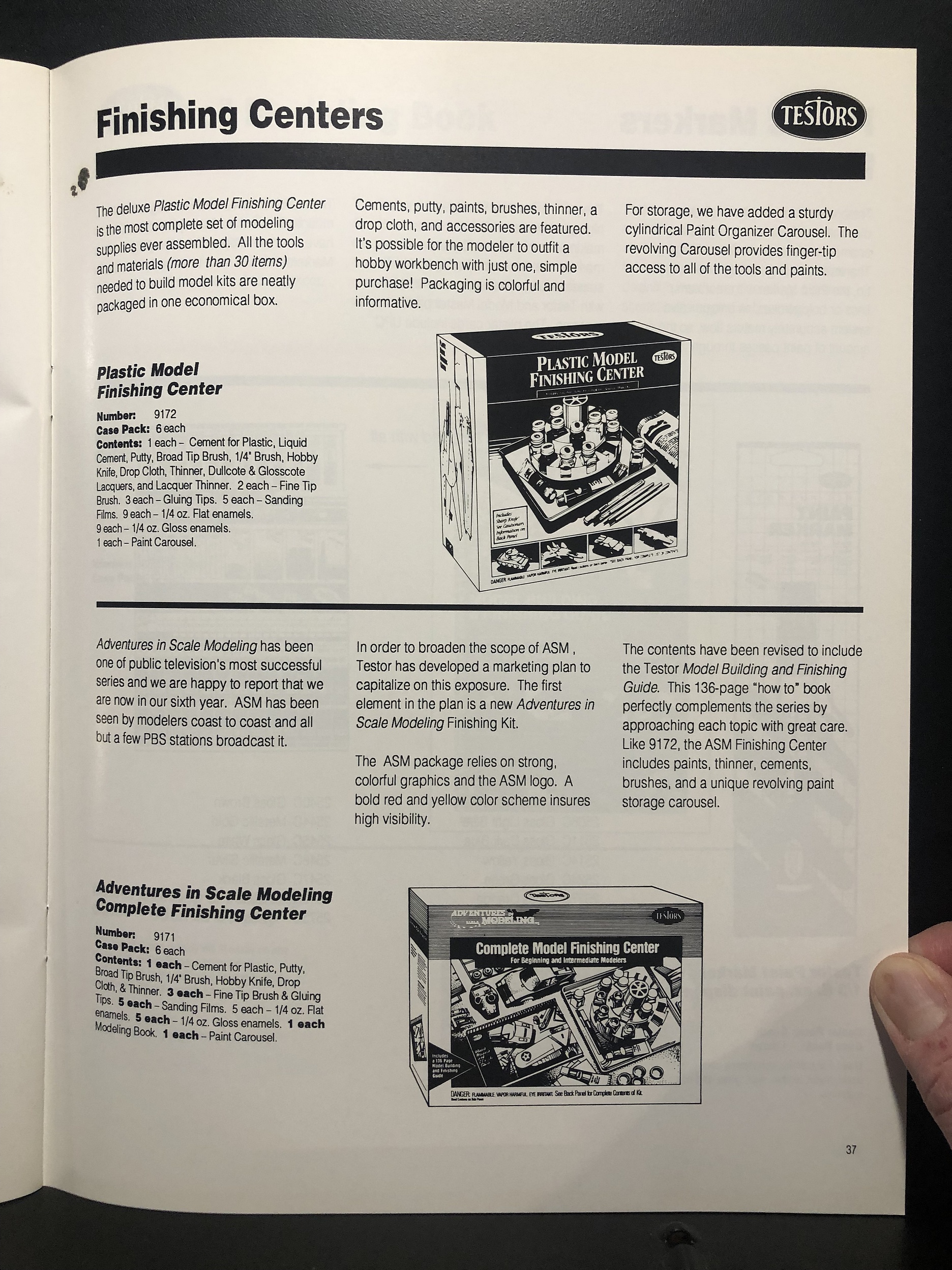 Testors, 1992 1993 Hobby Catalog Parry Game Preserve