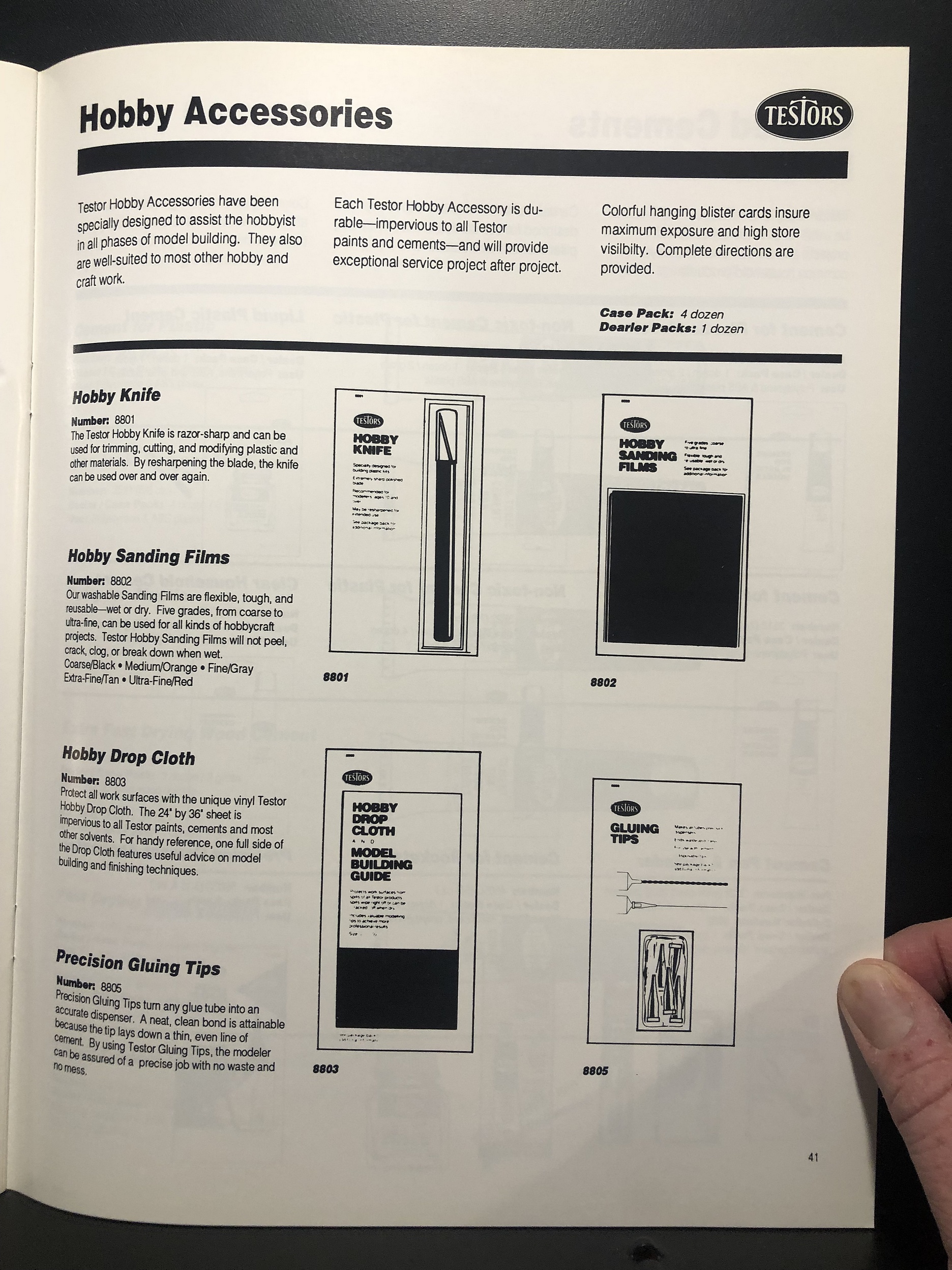 Testors, 1992 1993 Hobby Catalog Parry Game Preserve