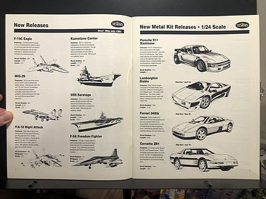 Hobby Catalogs: Testors, 1992 - 1993 Hobby Catalog