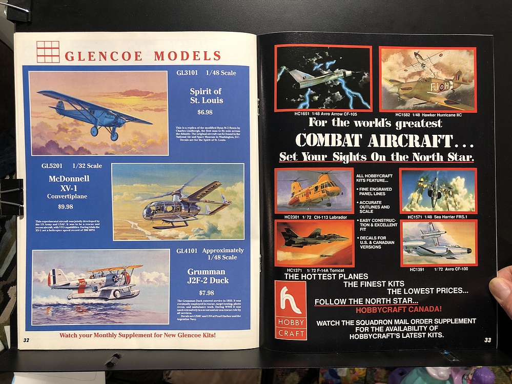 The Squadron, 1989 Hobby Catalog Parry Game Preserve