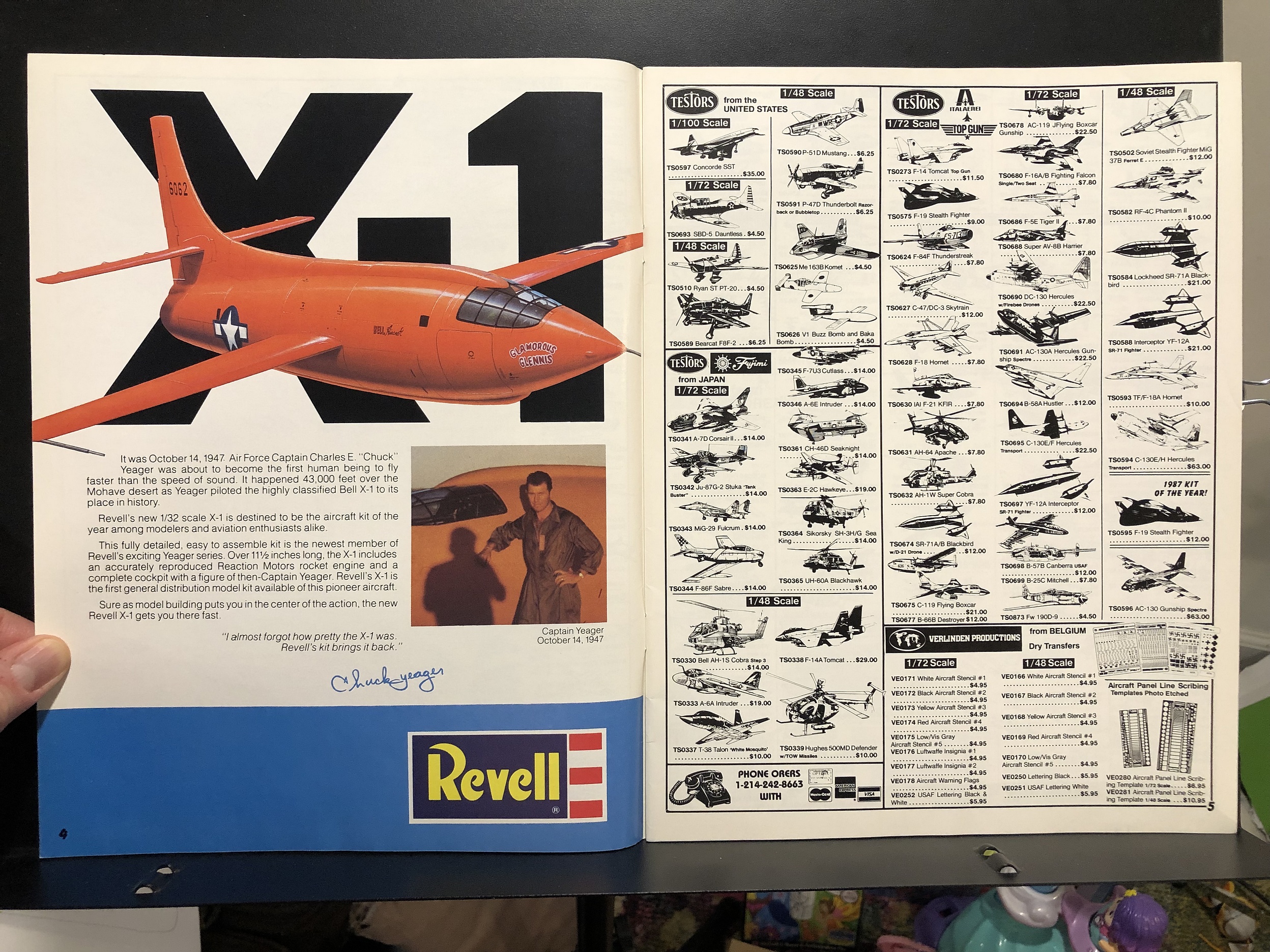 The Squadron, 1989 Hobby Catalog Parry Game Preserve