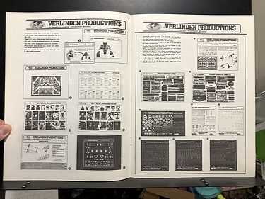 VLS Warwinds, 1986 Hobby Catalog