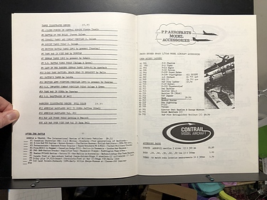 VLS Warwinds, 1986 Hobby Catalog