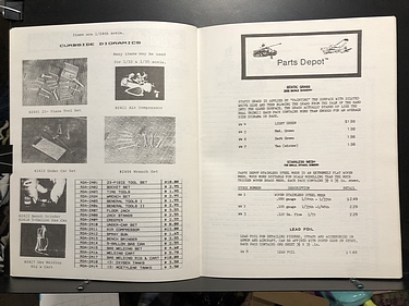 VLS Warwinds, 1986 Hobby Catalog