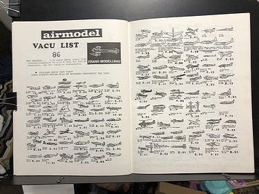 VLS Warwinds, 1986 Hobby Catalog