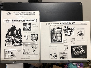 VLS Warwinds, 1986 Hobby Catalog