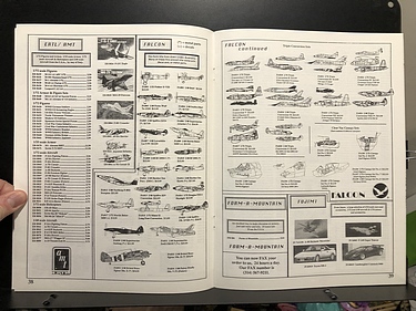 VLS Warwinds / VLS Stingray, 1989 Hobby Catalog