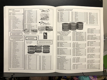 VLS Warwinds / VLS Stingray, 1989 Hobby Catalog