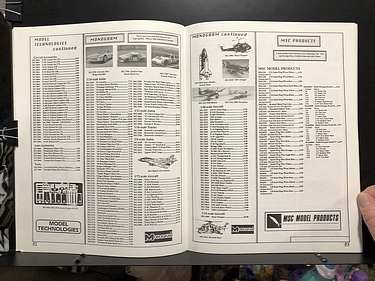 VLS Warwinds / VLS Stingray, 1989 Hobby Catalog