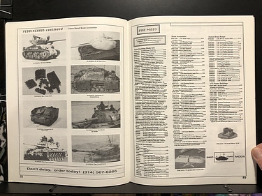 VLS Warwinds / VLS Stingray, 1989 Hobby Catalog