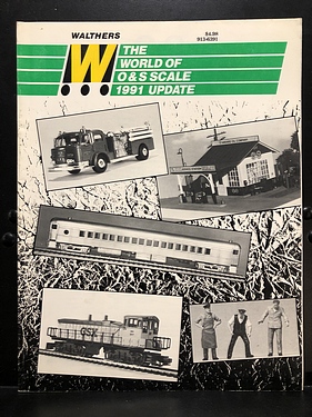 Hobby Catalogs: Walthers, 1991 Update Catalog Hobby Catalogs: Walthers, 1991 Update Catalog
