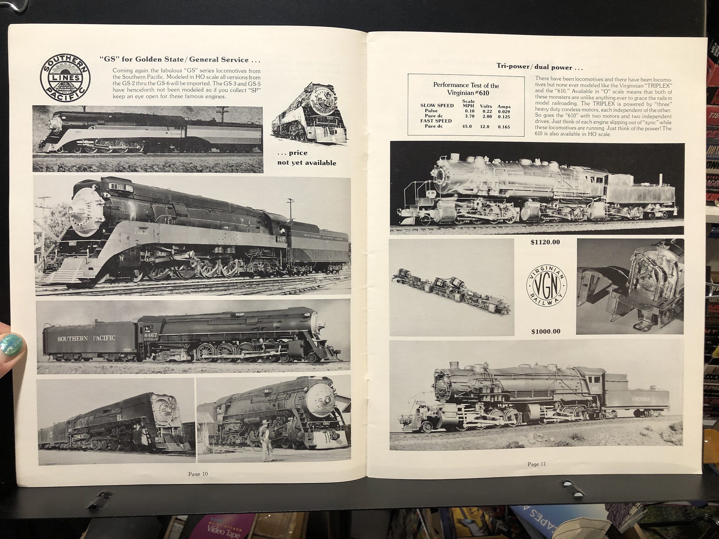 Westside Model Company, 1980 Hobby Catalog Parry Game Preserve