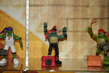 New York Comic Con - Playmates TMNT 25th Anniversary Figures