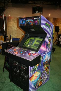 New York Comic Con - Playmates TMNT Turtles in Time Arcade Machine