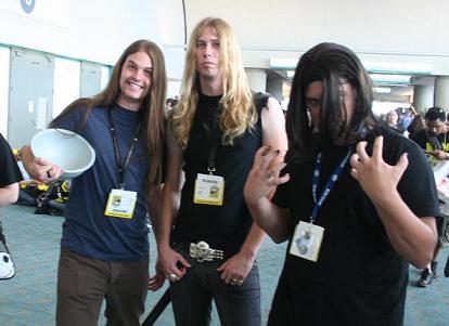 A Brutal Dethklok costume group