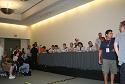 The panel assembles