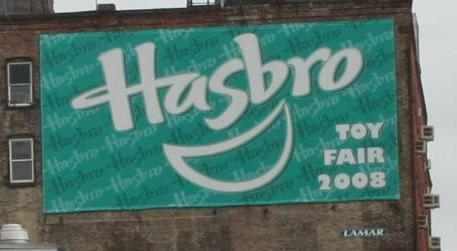 Hasbro Toy Fair Banner