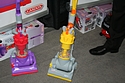 Mini Dyson vacuums!