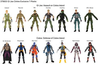 G.I. Joe Classic - new 7-packs