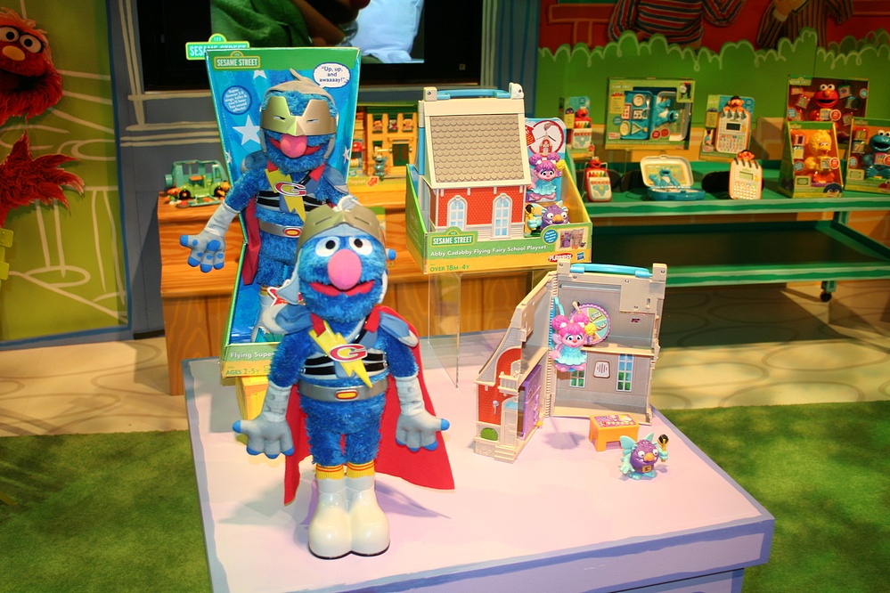 Hasbro Sesame Workshop 2014. Toy fair