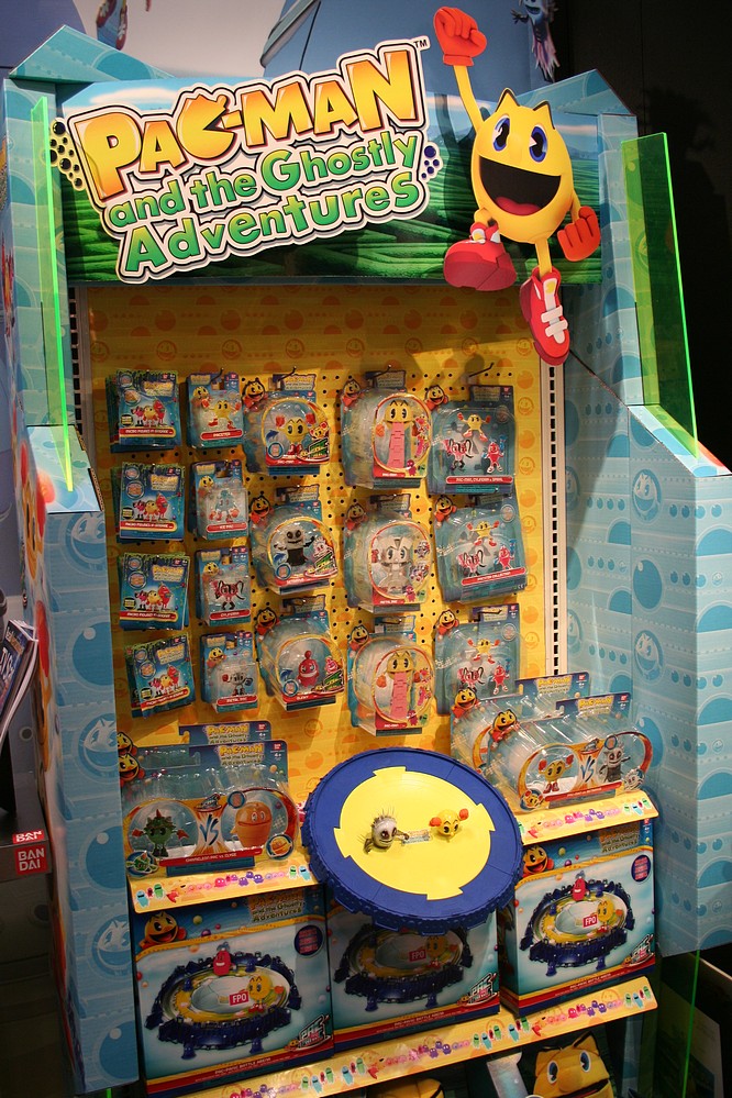 Toy Fair 2013 Coverage - Bandai: Pac-Man and the Ghostly Adventures