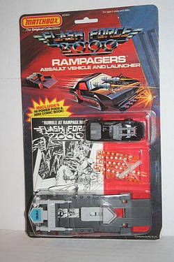 Flash Force 2000: Destructo - Rampagers