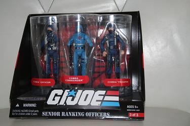 Senior Ranking Officers Set 3 - Toys R Us Exclusive 3-pack