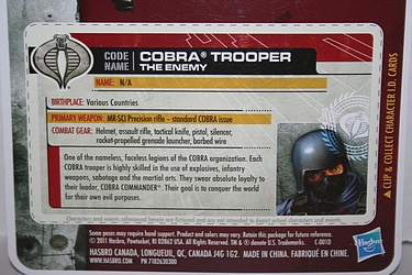 G.I. Joe: 30 for 30 - Cobra Trooper: The Enemy