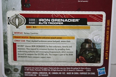 G.I. Joe: 30 for 30 - Iron Grenadier: Elite Trooper
