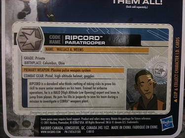 G.I. Joe: 30 for 30 - Ripcord: Paratrooper