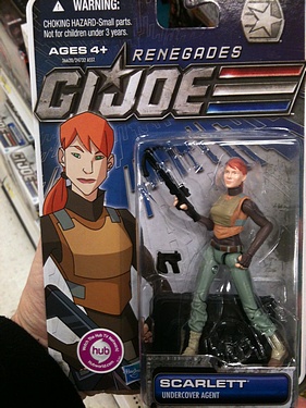 Transformers G.I. Joe 30 for 30 (2012) - Scarlett: Undercover Agent