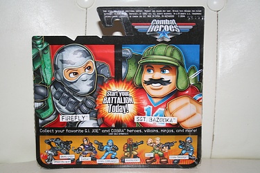 G.I. Joe - Combat heroes: Bazooka vs. Firefly