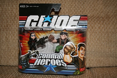 G.I. Joe Modern Era - Flint vs. Baroness Combat Heroes