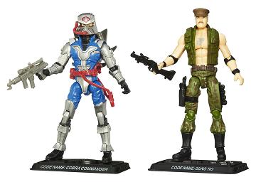 Hasbro - GI Joe Comic 2-Packs Wave 7, Cobra Commander vs. Gung Ho