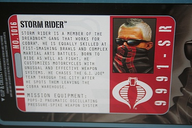 G.I. Joe: Pursuit of Cobra - Doom Cycle with Storm Rider