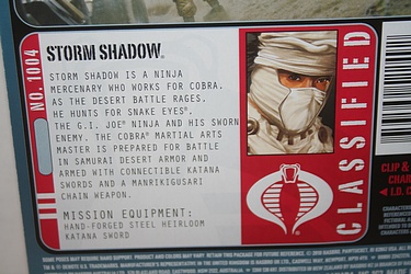 G.I. Joe: Pursuit of Cobra - Storm Shadow