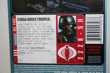 G.I. Joe: Pursuit of Cobra - Cobra Shock Trooper - Elite Combat Trooper