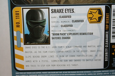 G.I. Joe: Pursuit of Cobra - Snake Eyes - Ninja Commando