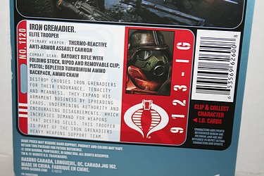 G.I. Joe: Pursuit of Cobra - Iron Grenadier - Elite Trooper
