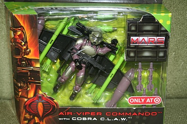 Air-Viper Commando with Cobra C.L.A.W.