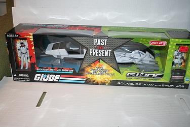 G.I. Joe - The Rise of Cobra: Target Exclusive - Past and Present Rockslide ATAV with Snow Job