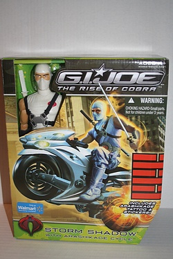 Walmart Exclusive Storm Shadow with Arashikage Cycle