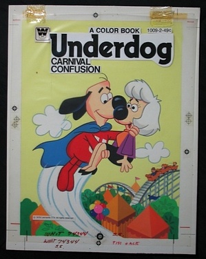 eBay Watch - Underdog Coloring Book - 58 Original Pages!