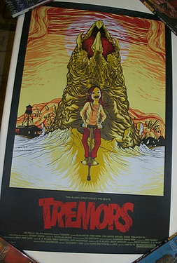 eBay Watch - Tremors MONDO poster by Alex Pardee