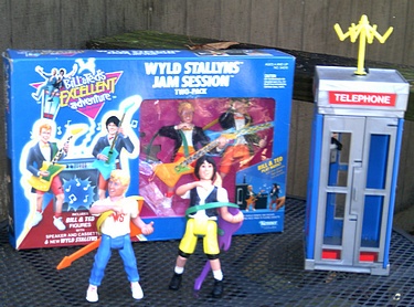 bill and ted phone booth model