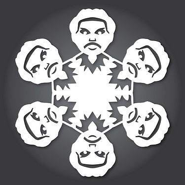 Star Wars Snowflakes