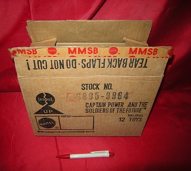 eBay Watch - Captain Power Shipping Box