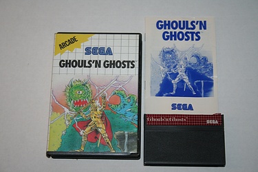 Sega Master System - Ghouls 'n Ghosts Euro